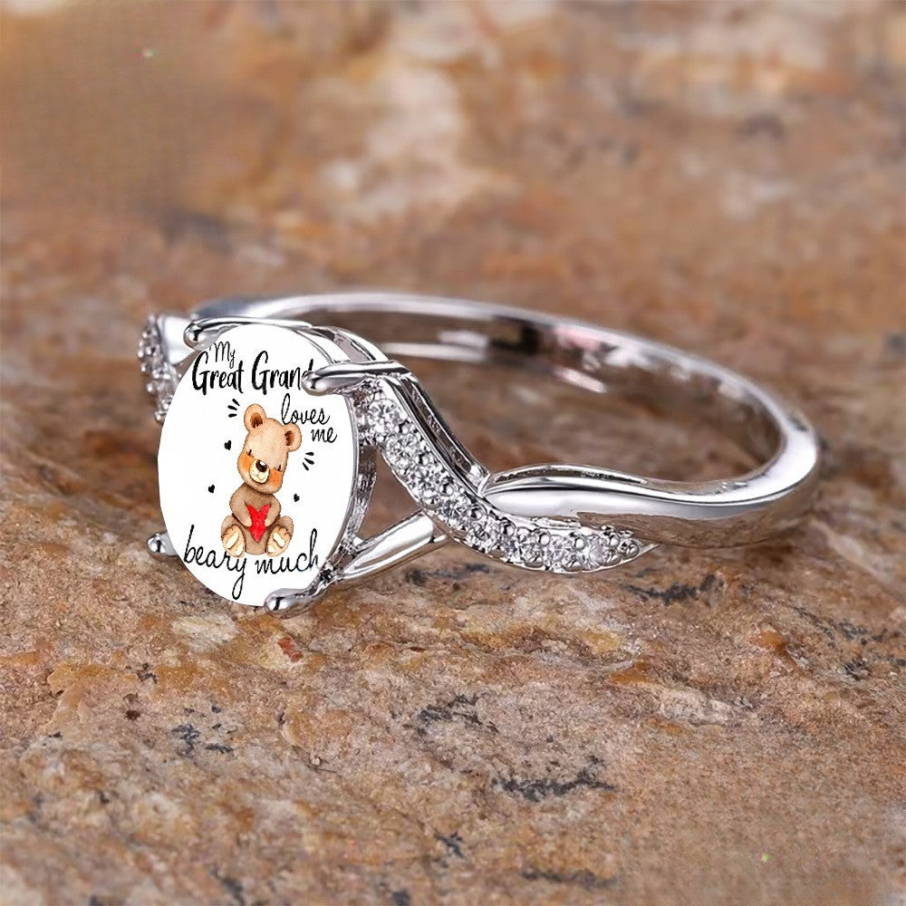 Bear Hug Twisted Ring