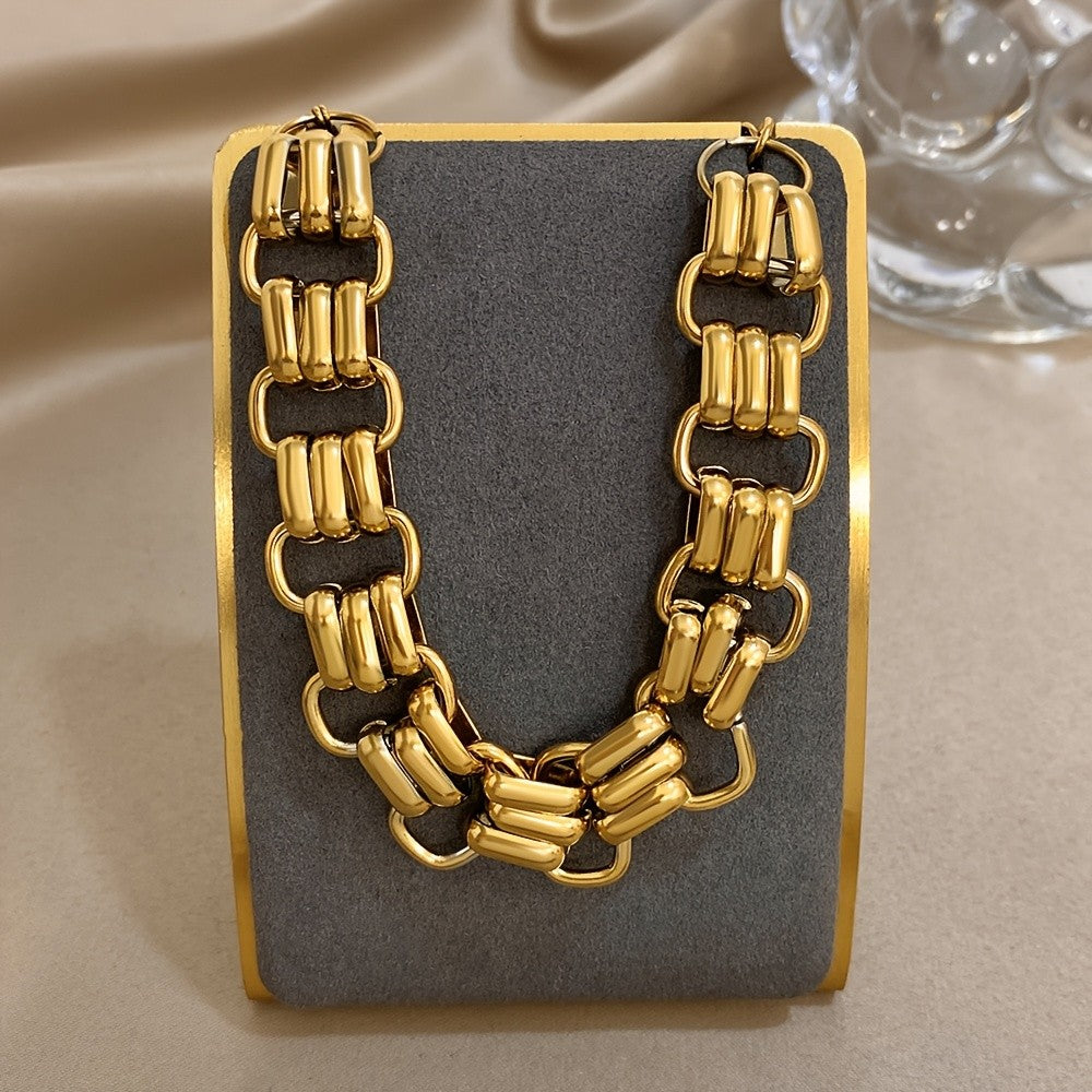 Geometric Link Bracelet