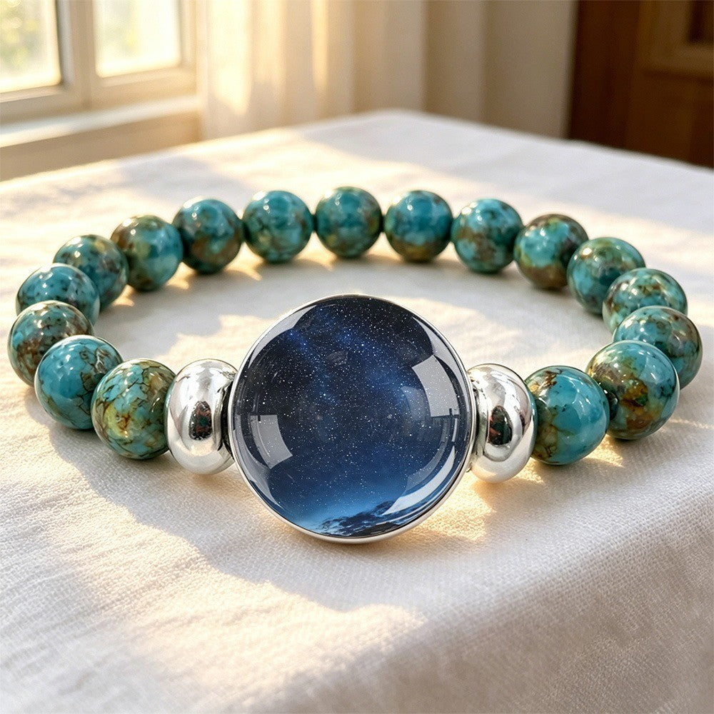 Starry Night Turquoise Bracelet