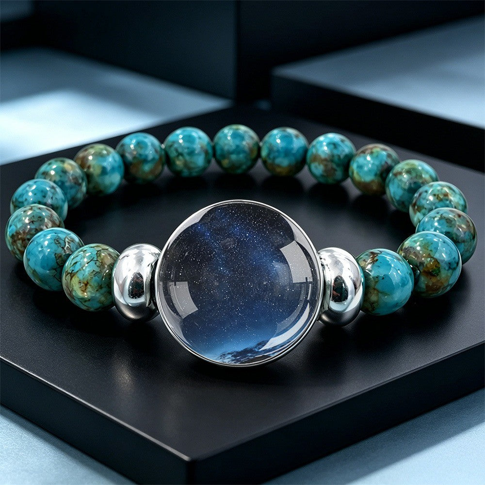 Starry Night Turquoise Bracelet