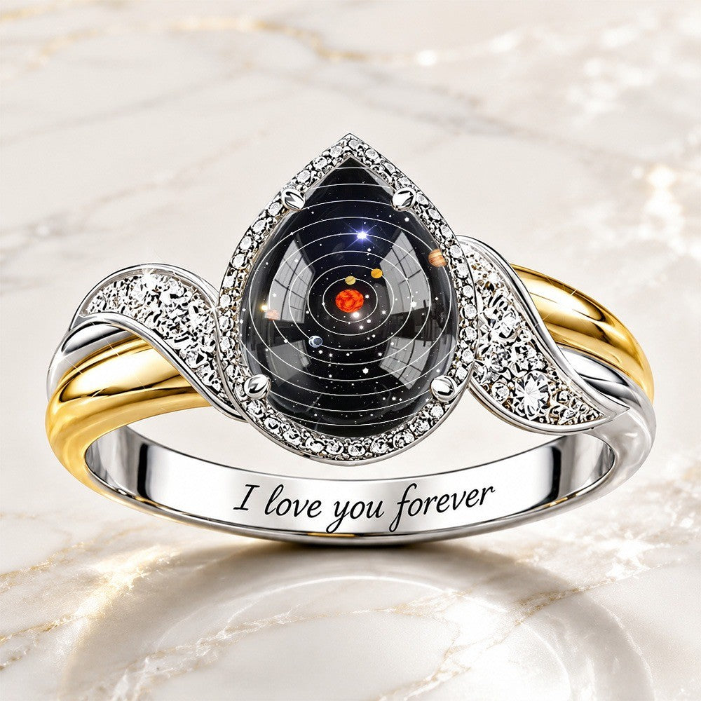 Solar System Statement Ring