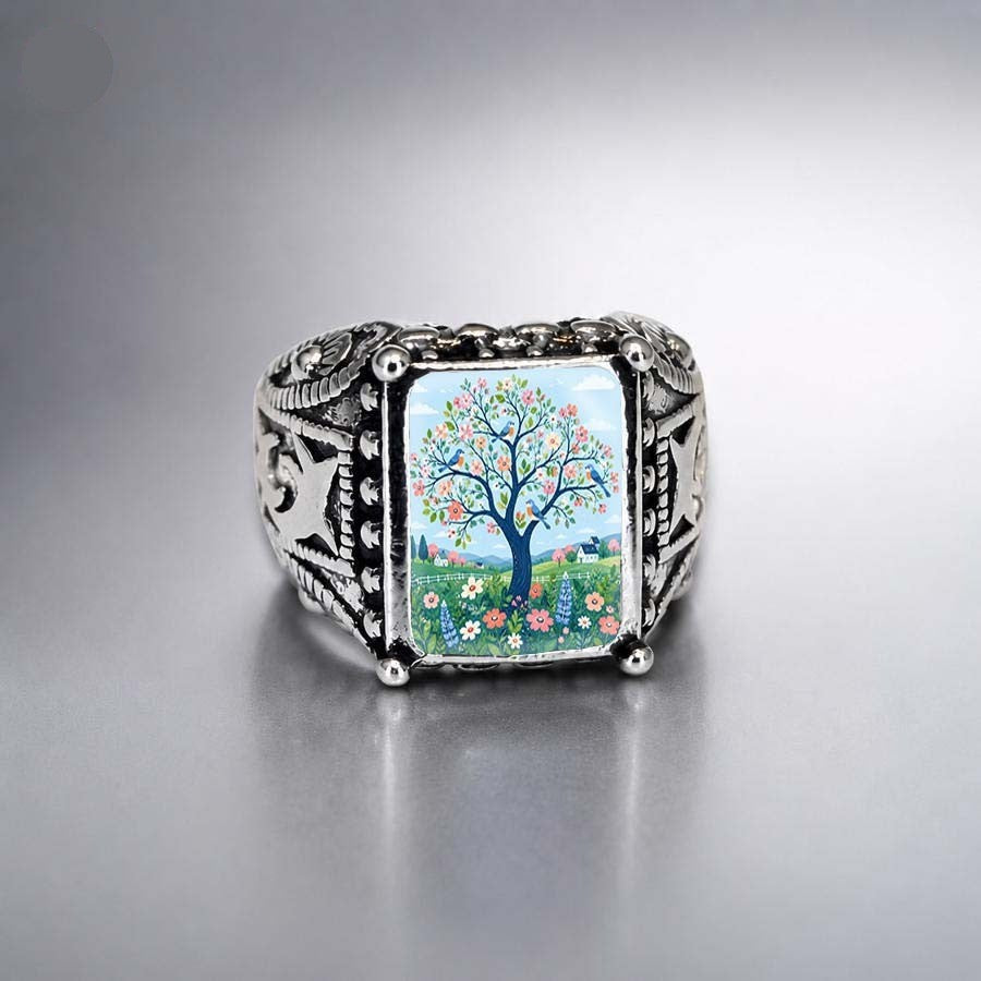 Tree of Life Landscape Ring