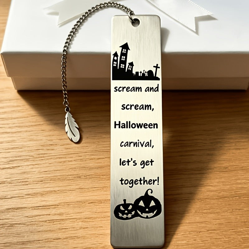 Halloween Pumpkin Bookmark