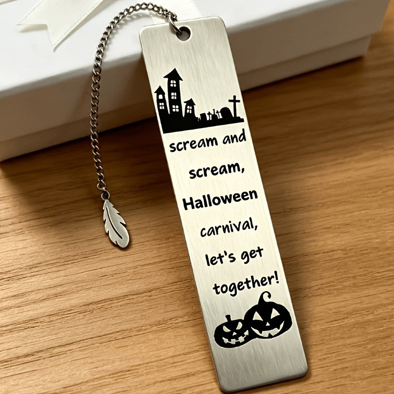 Halloween Pumpkin Bookmark