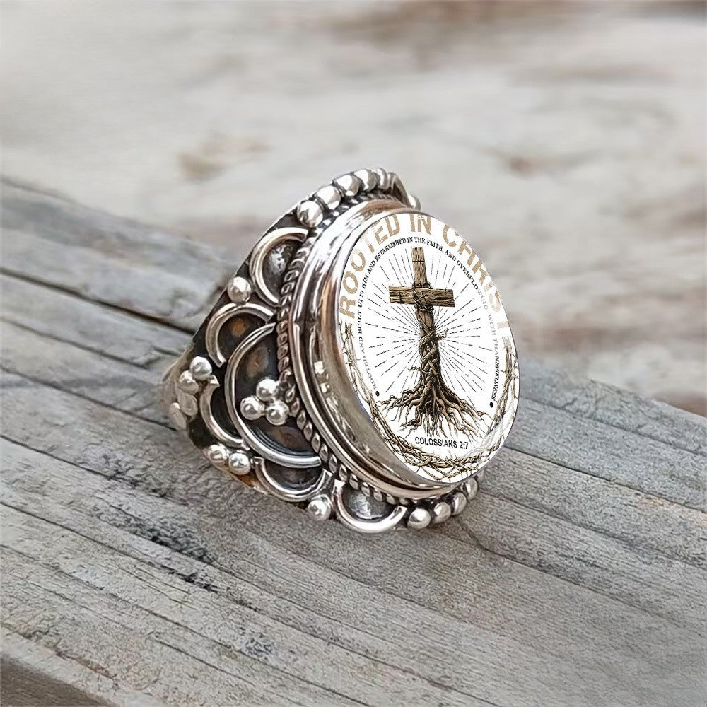 Rooted Cross Statement Ring