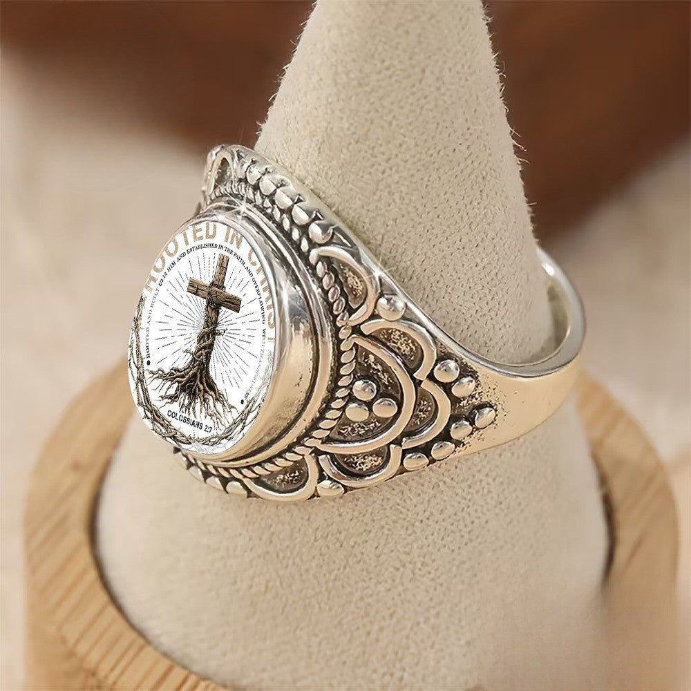 Rooted Cross Statement Ring