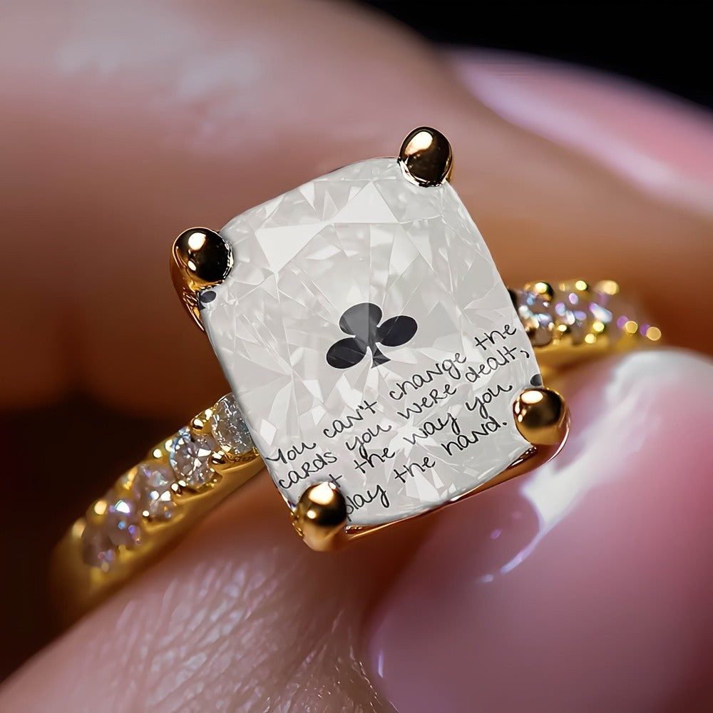 Club Quote Square Ring