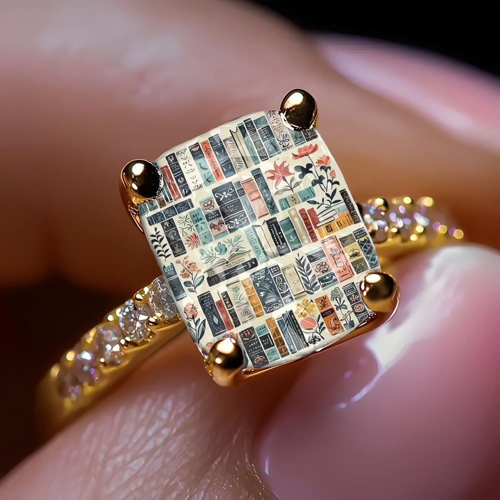Bookshelf Square Ring