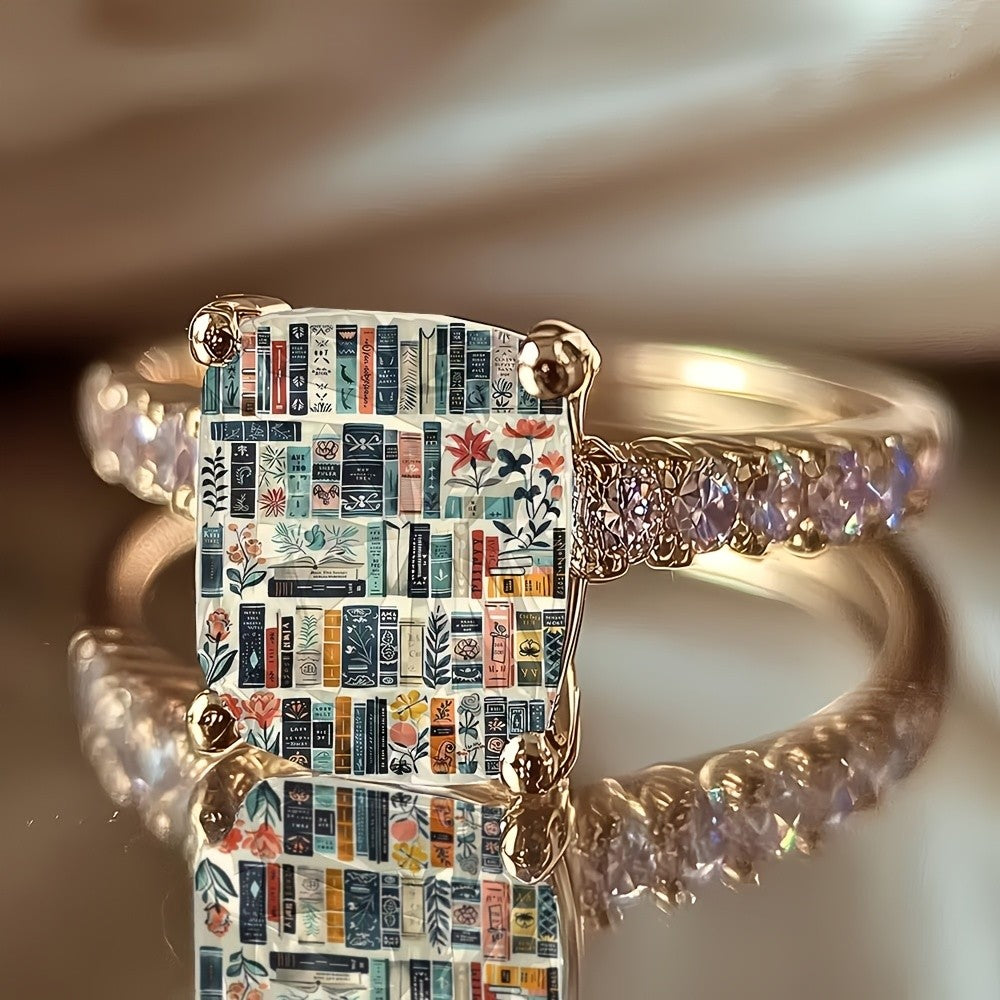 Bookshelf Square Ring