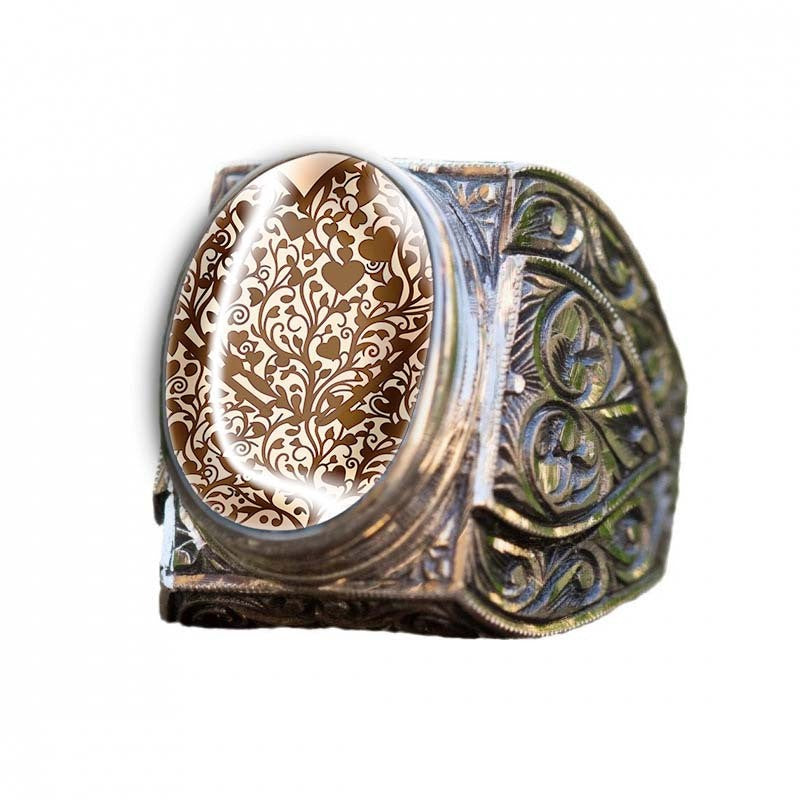Vintage Filigree Tree of Life Ring