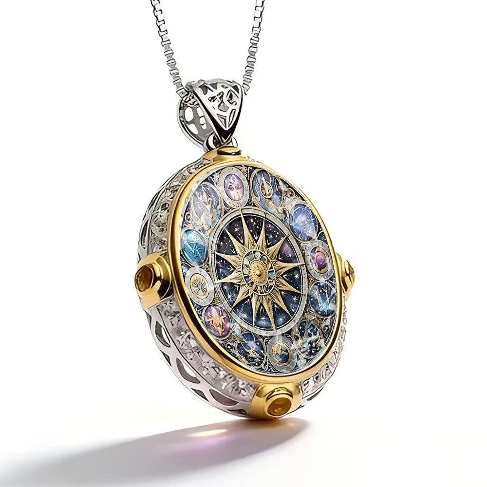 Astrological Compass Necklace