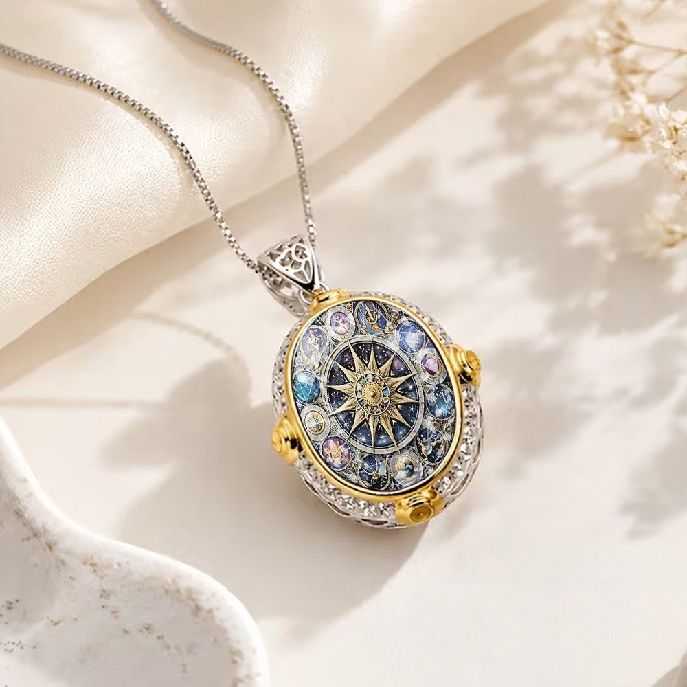 Astrological Compass Necklace