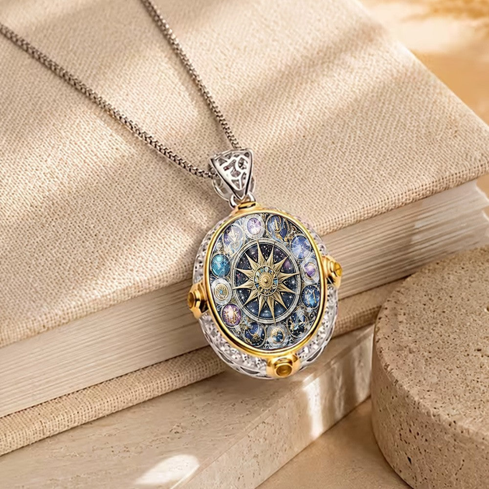 Astrological Compass Necklace