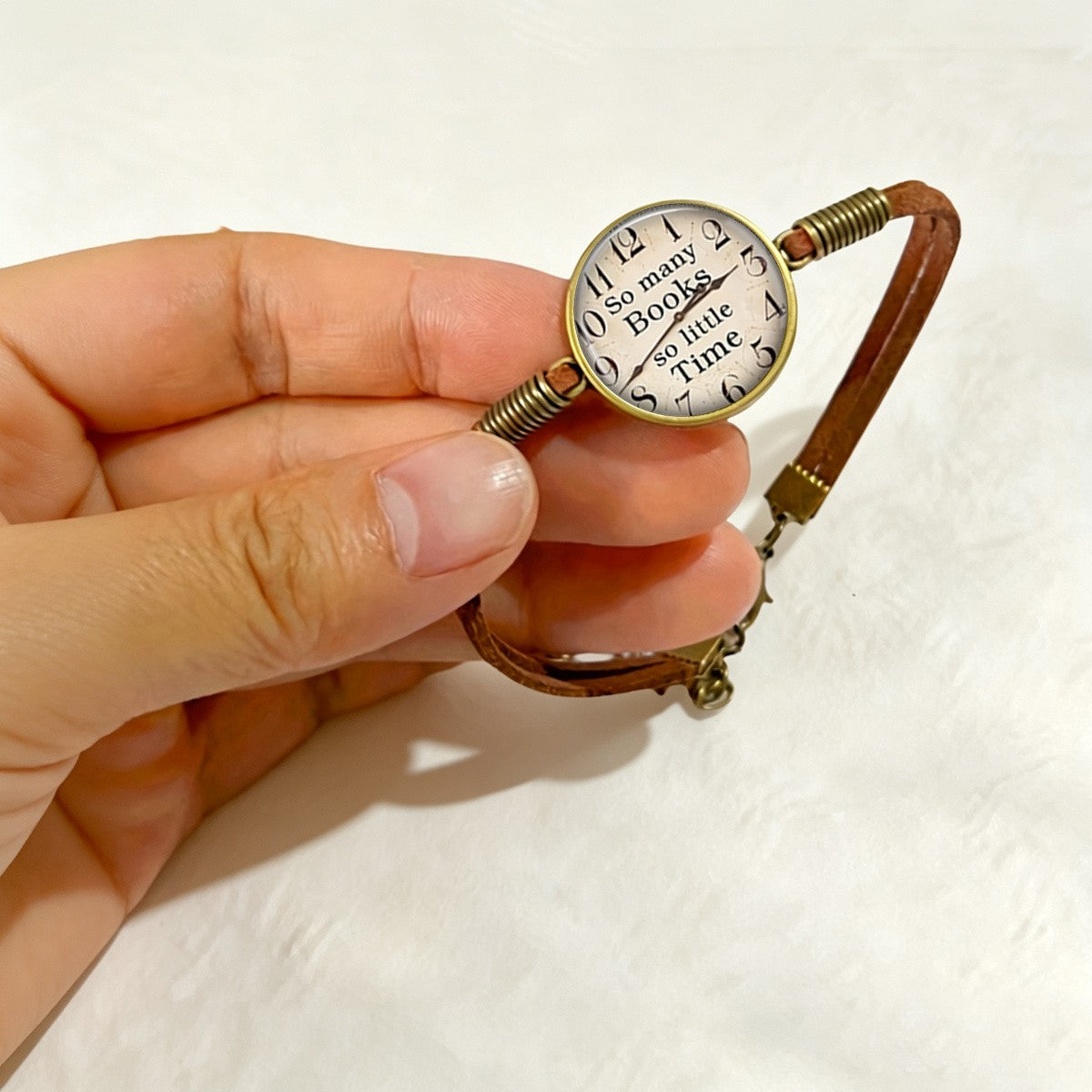 Book Lover Quote Bracelet