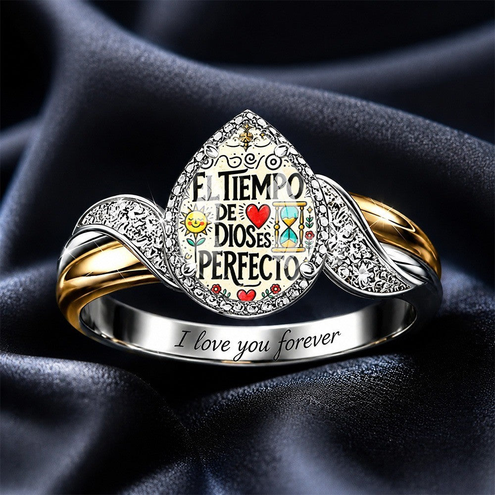 God's Perfect Time Ring