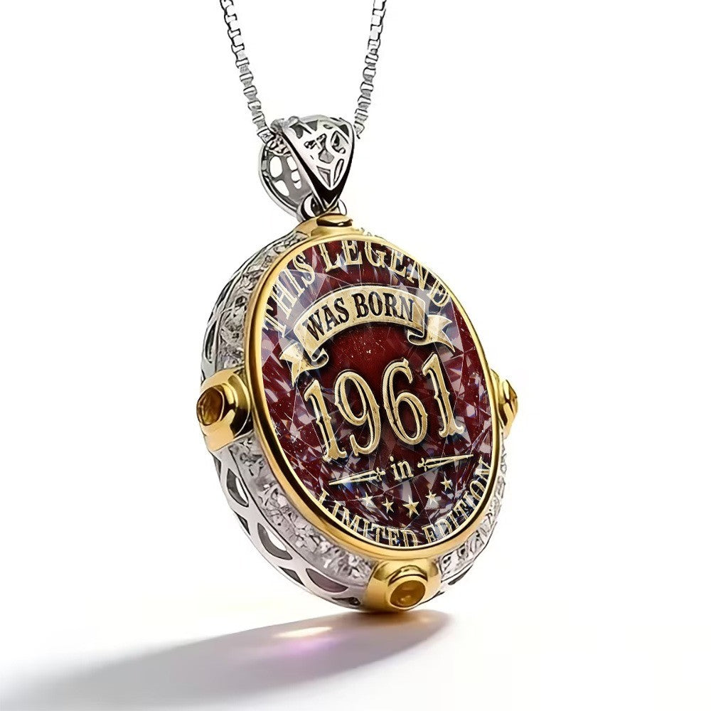 1961 Vintage Year Necklace