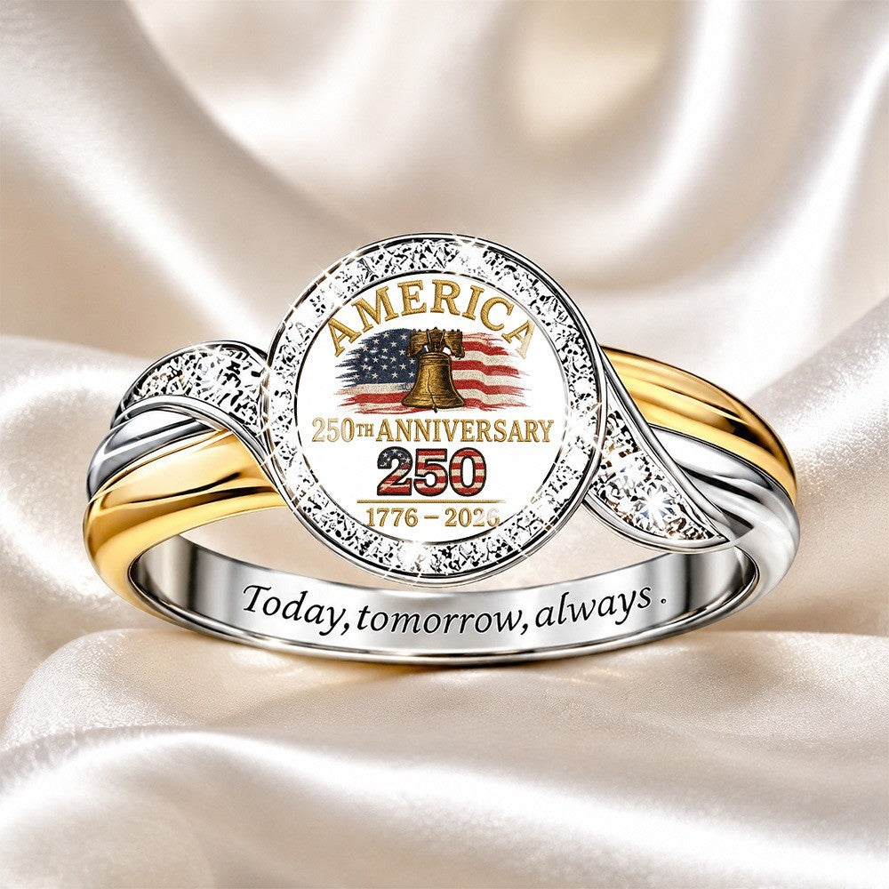 American Liberty Bell Commemorative Ring