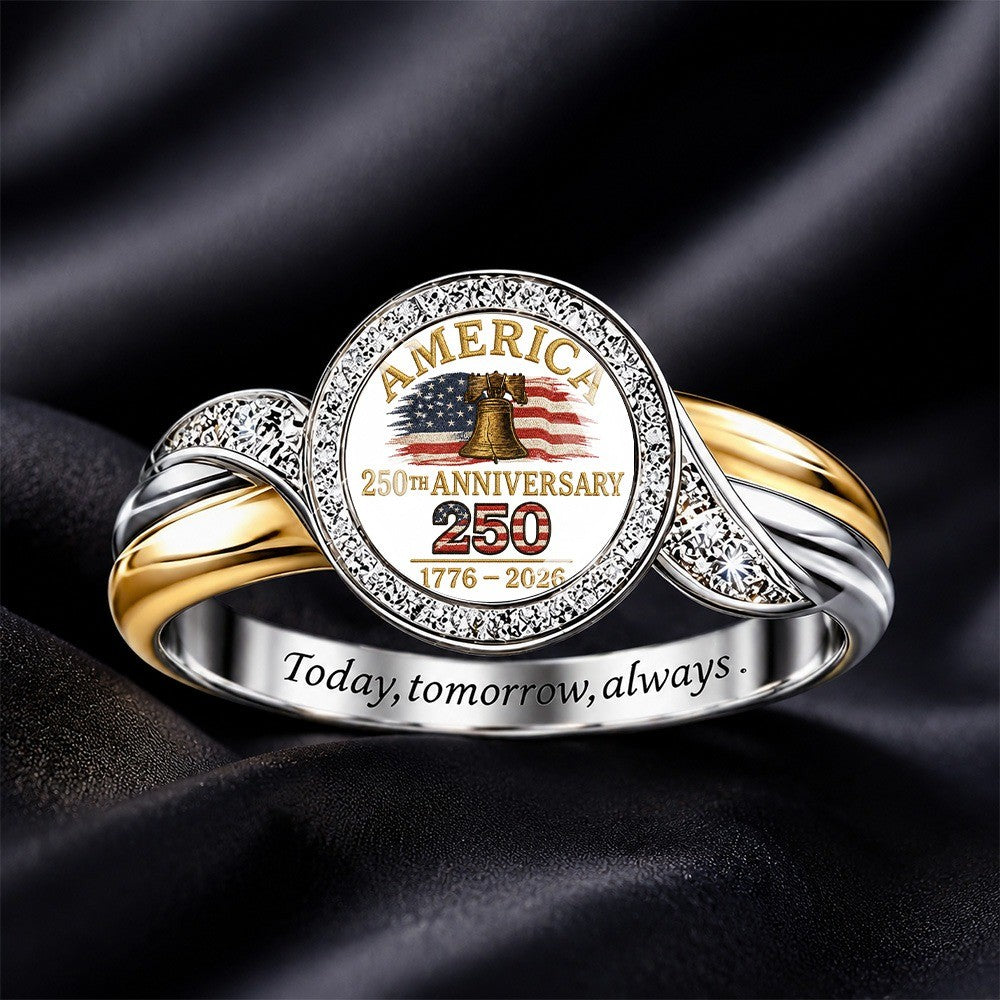 American Liberty Bell Commemorative Ring