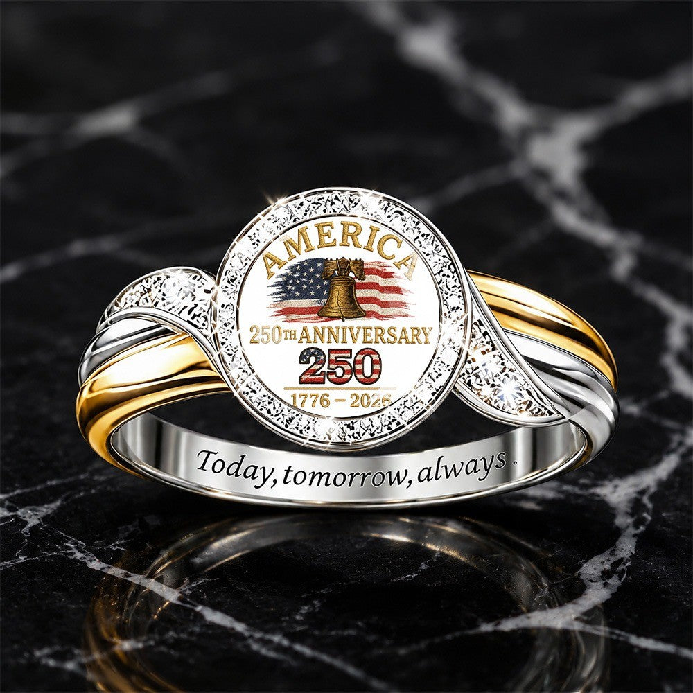 American Liberty Bell Commemorative Ring