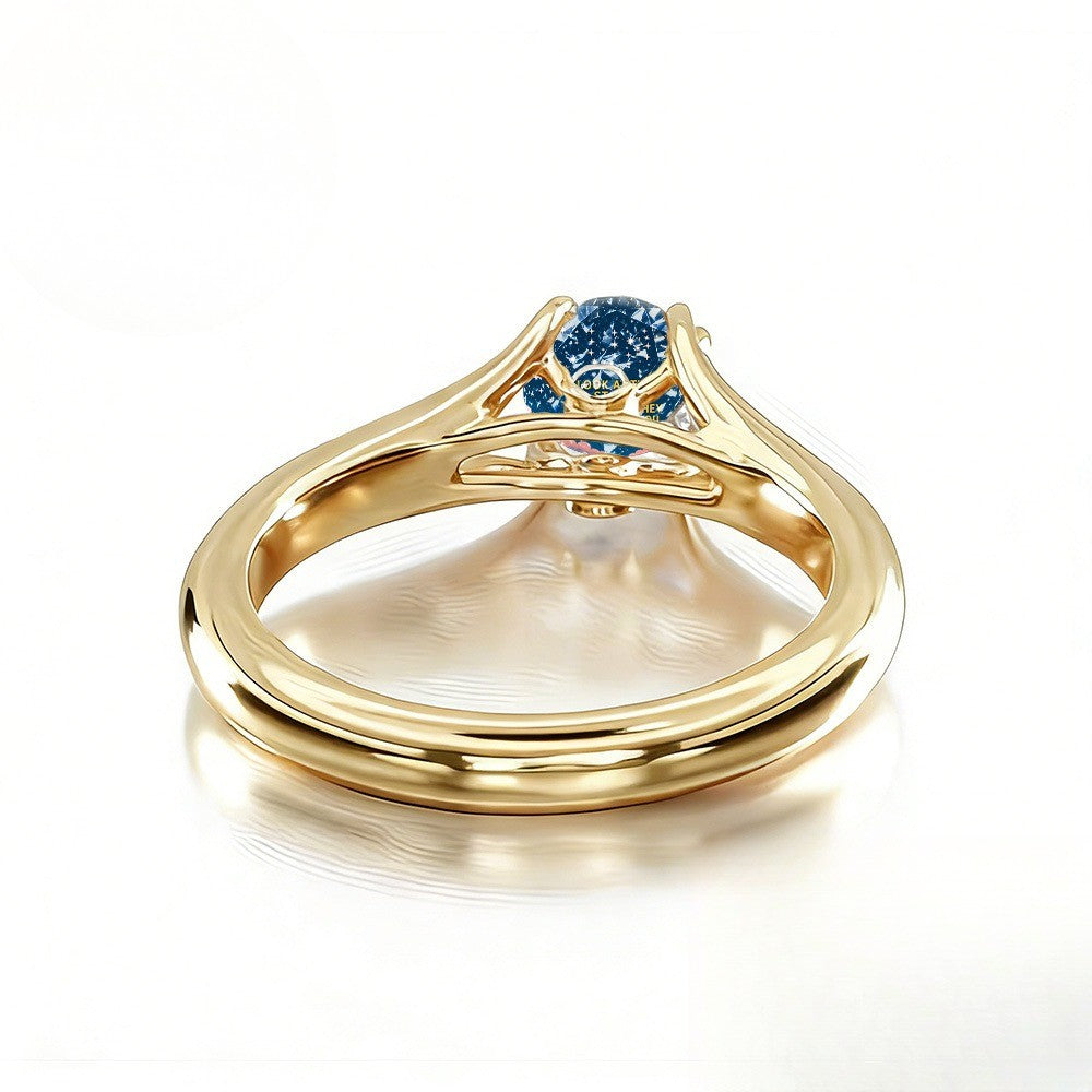 Starry Sky Statement Ring