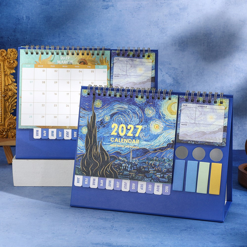 Starry Night Desk Calendar