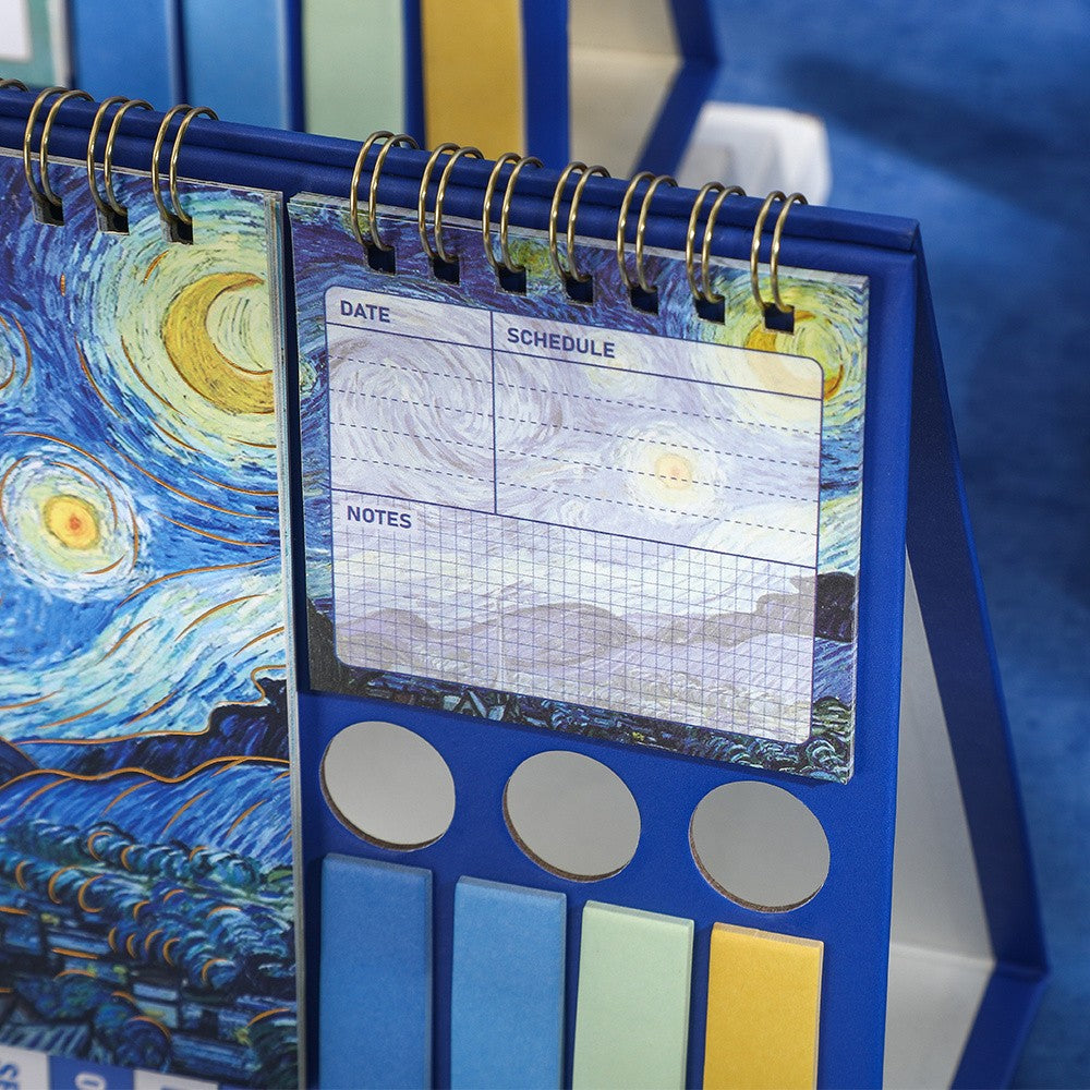 Starry Night Desk Calendar