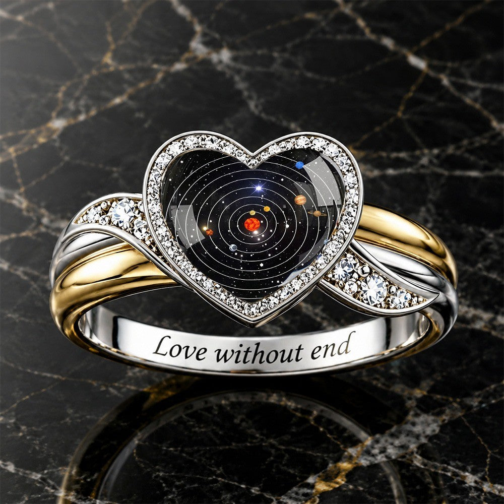 Solar System Heart Ring
