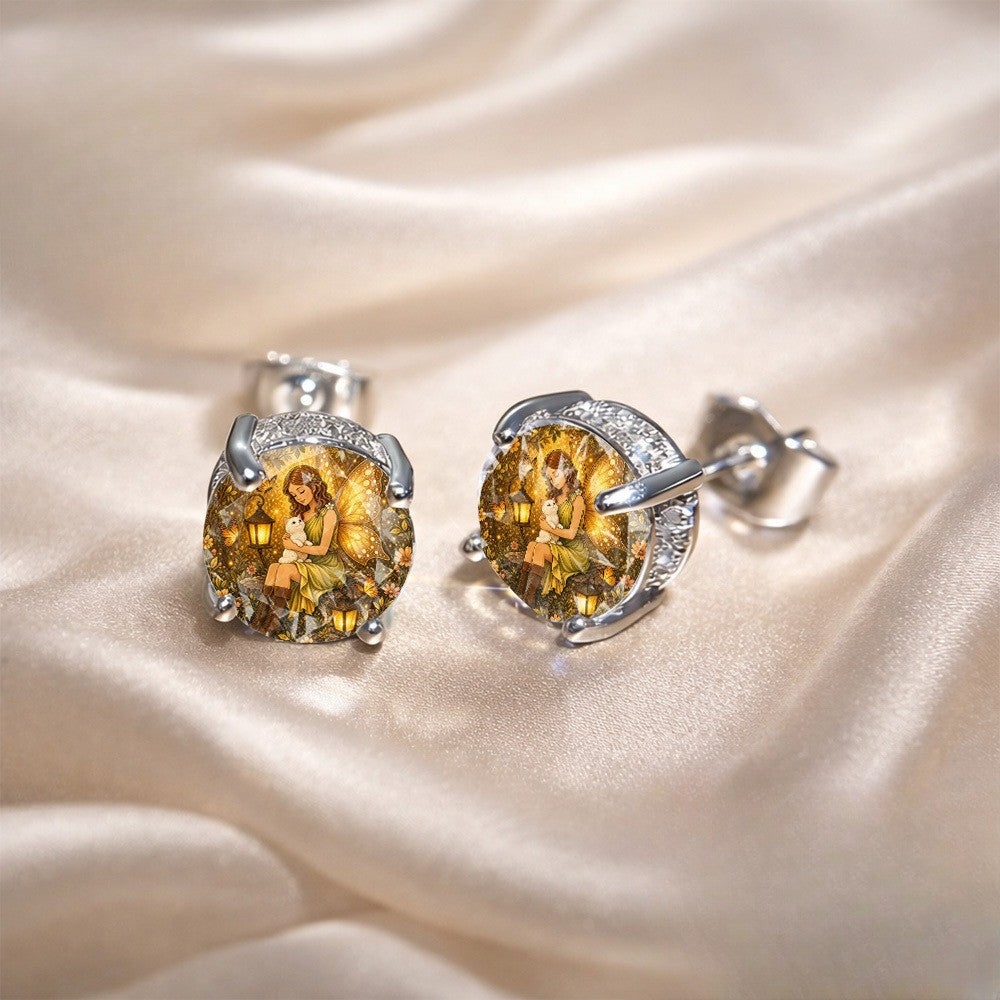 Fairy Glass Dome Earrings