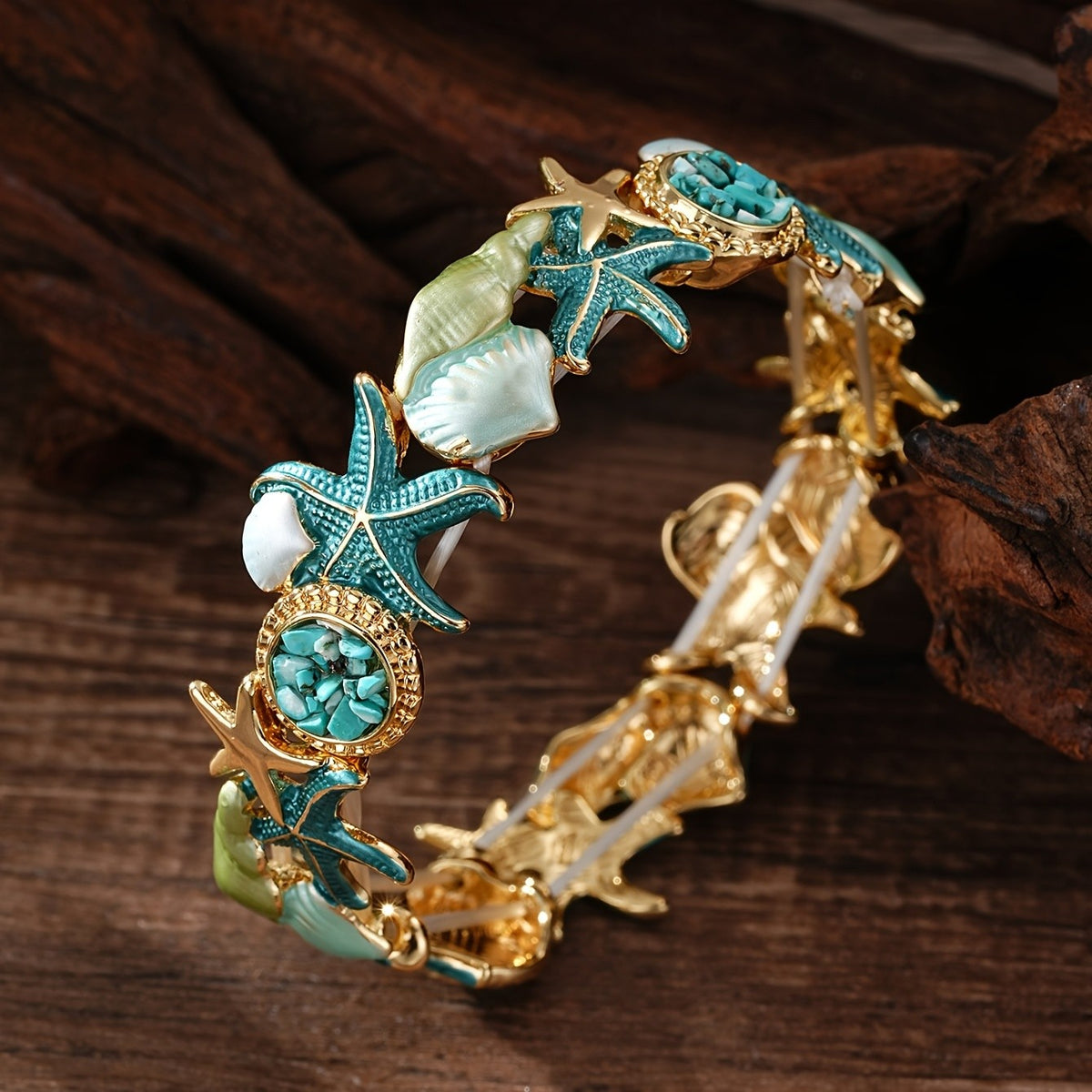 Sea Turtle & Starfish Jewelry Set