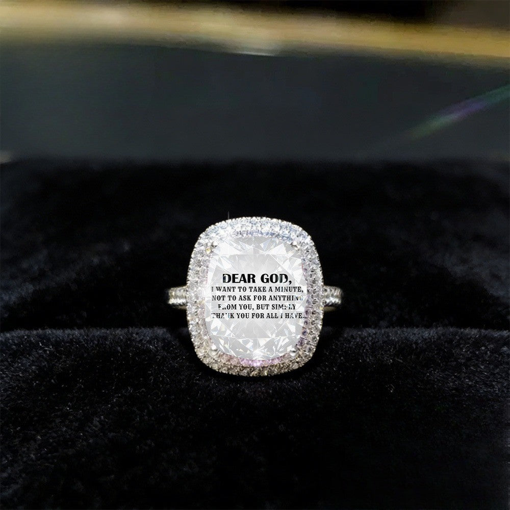 Prayer Cushion Ring