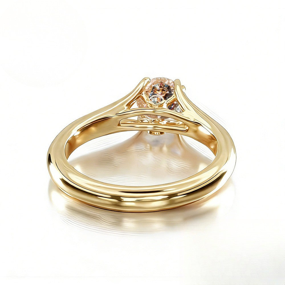 Egyptian Pharaoh Face Ring