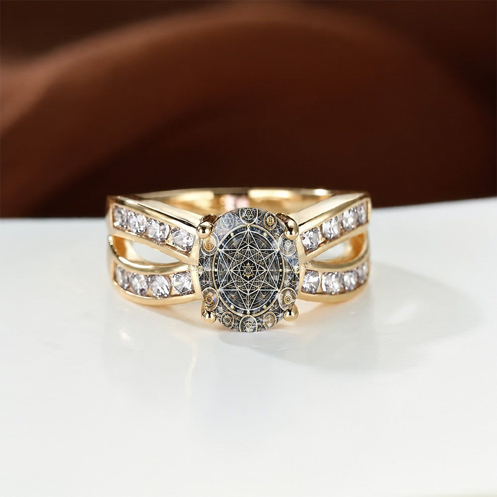 Geometric Star Map Ring