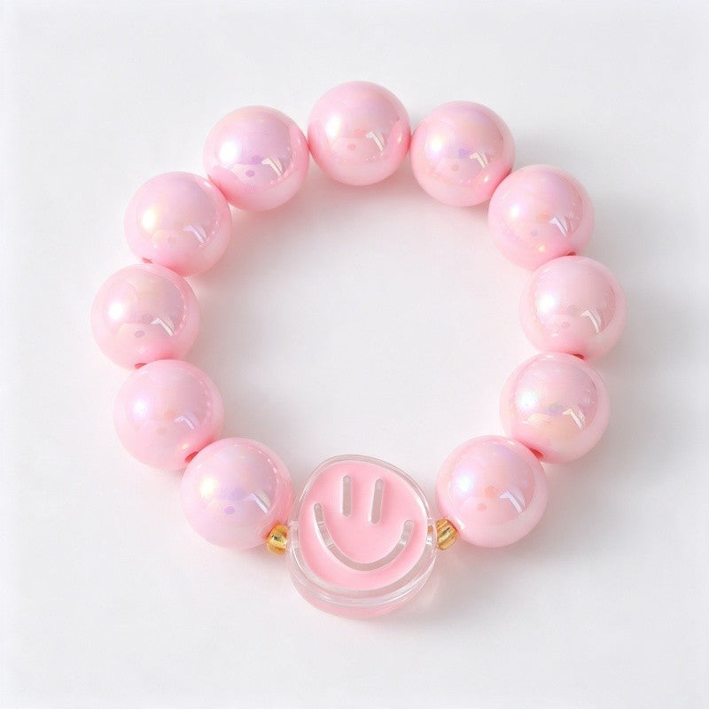 Colorful Smiley Face Bracelet