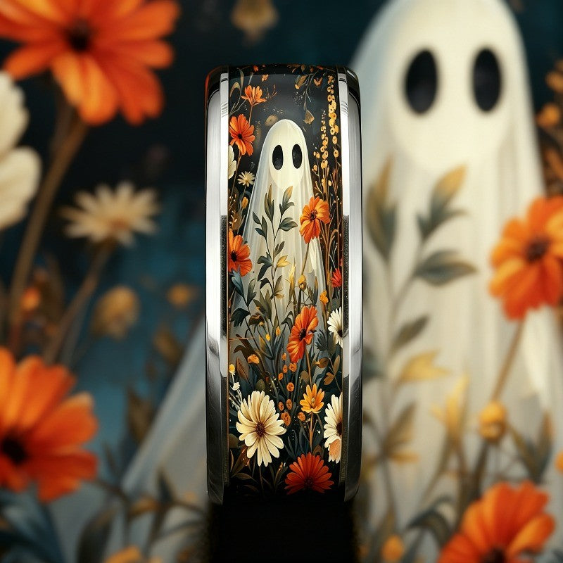 Autumn Floral Ghost Ring