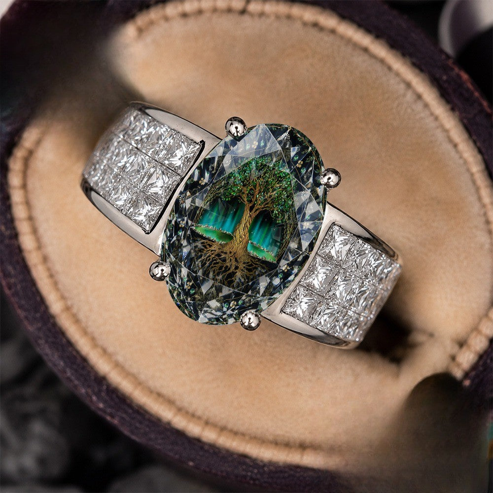 Aurora Tree of Life Ring