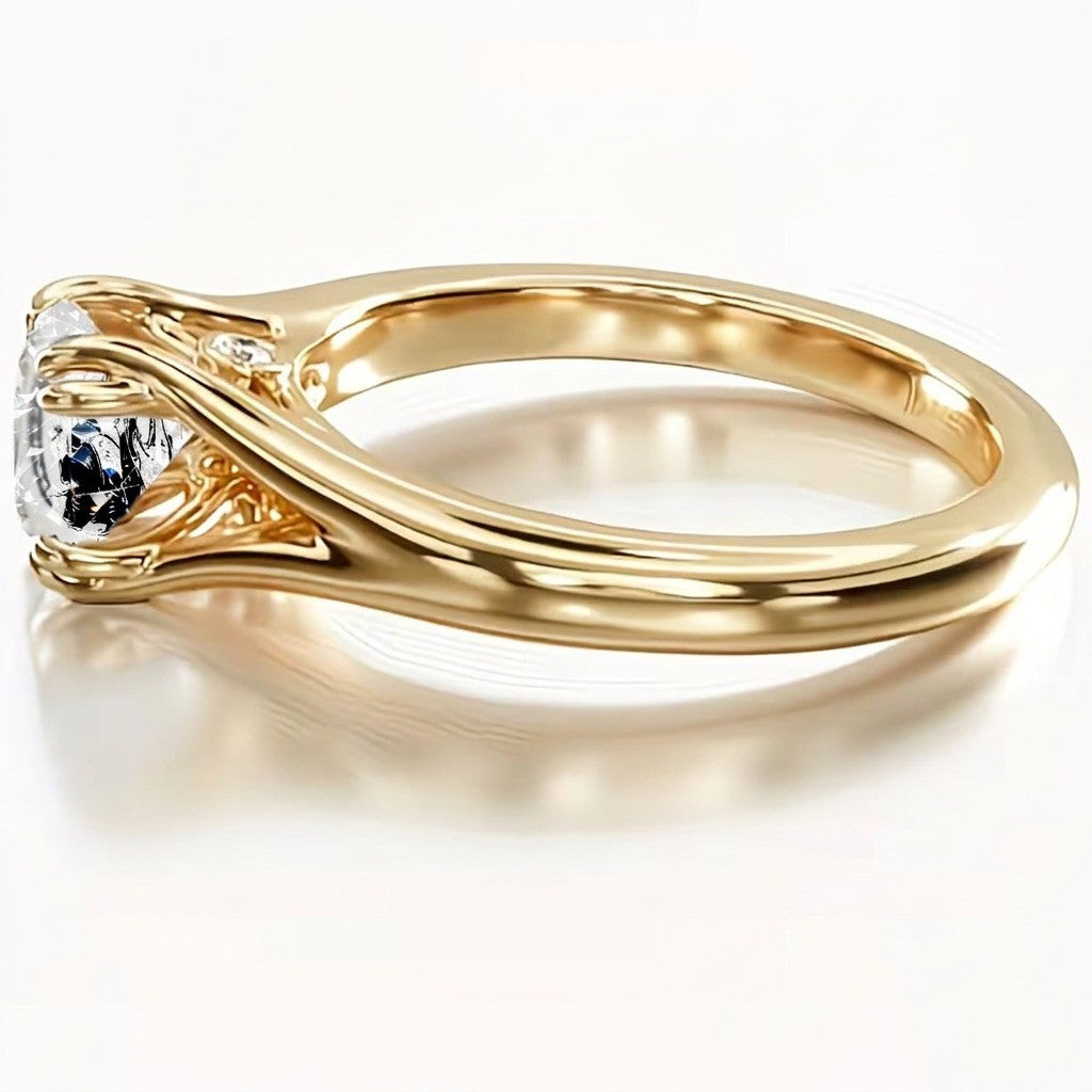 Reclining Possum Statement Ring