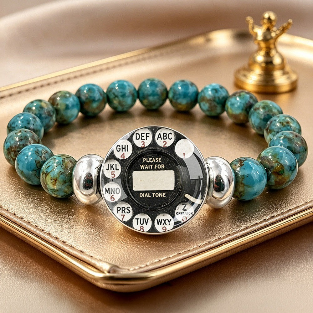 Turquoise Rotary Dial Bracelet