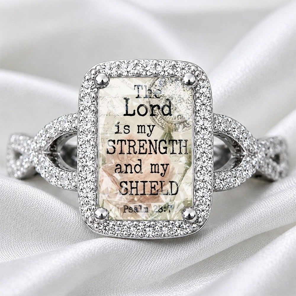 Scripture Strength Square Ring