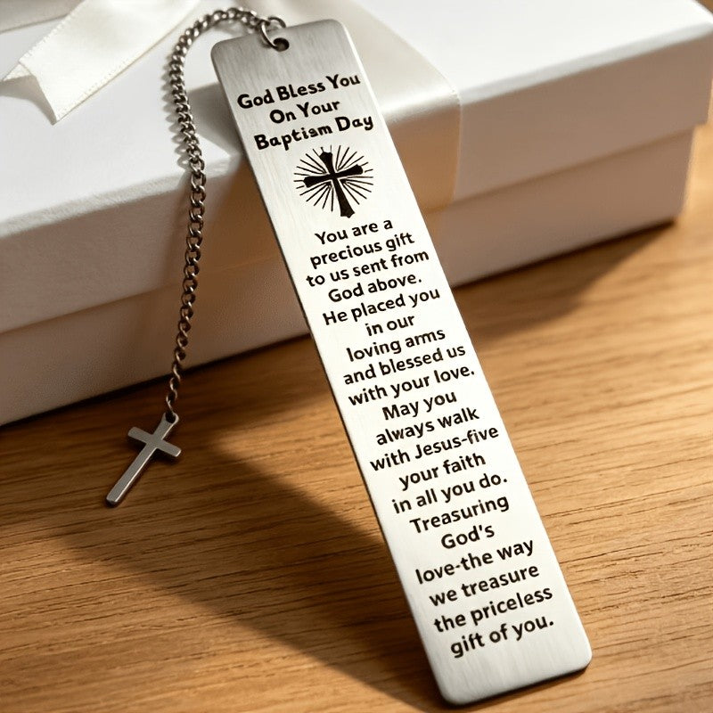 Baptism Blessing Bookmark