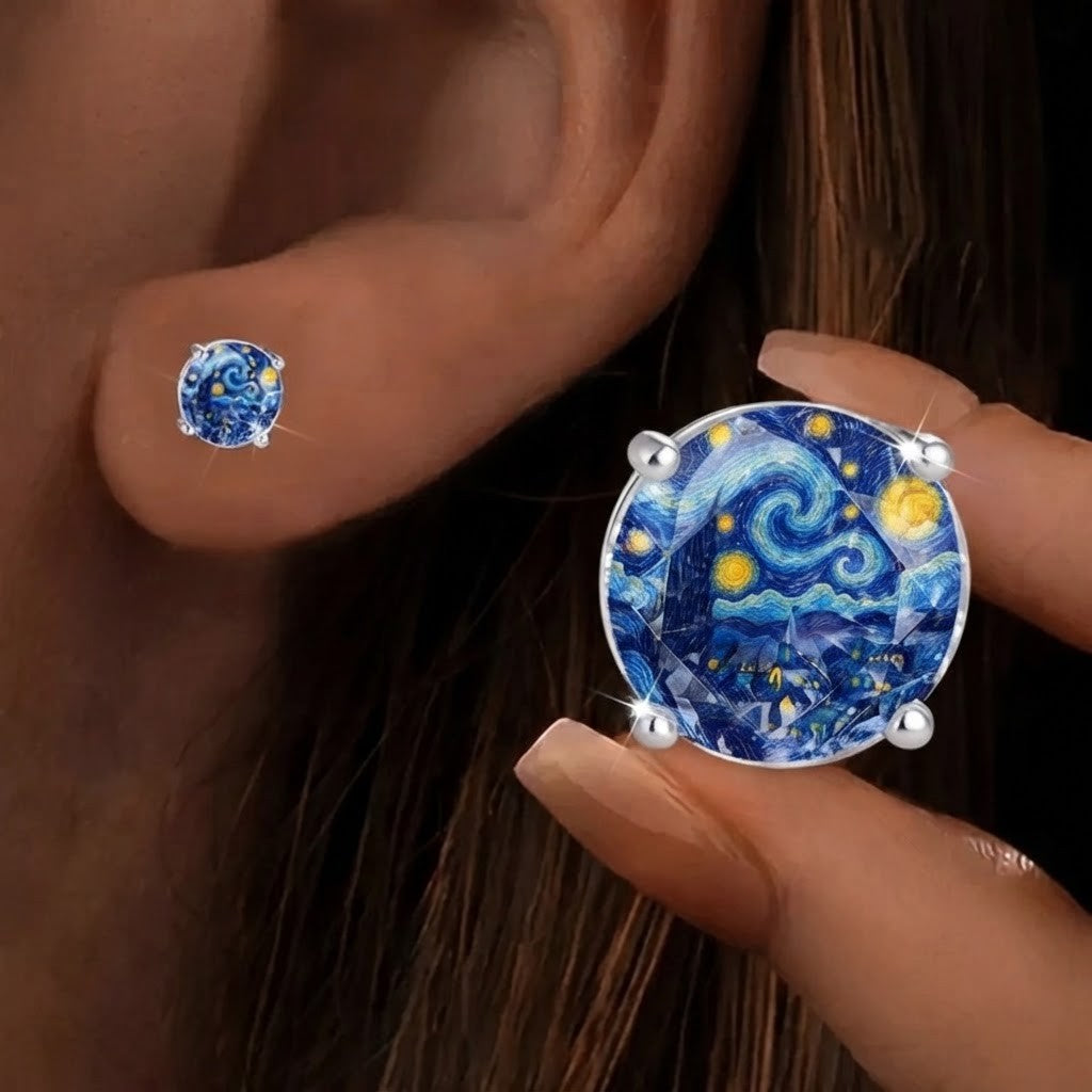 Starry Night Stud Earrings