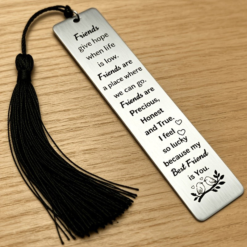 Engraved Friendship Bookmark