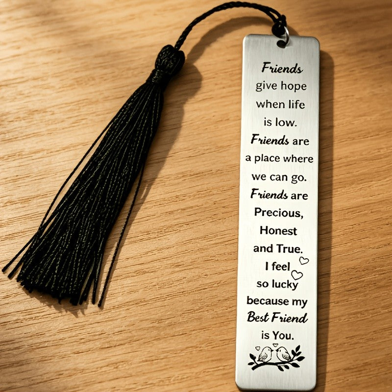 Engraved Friendship Bookmark
