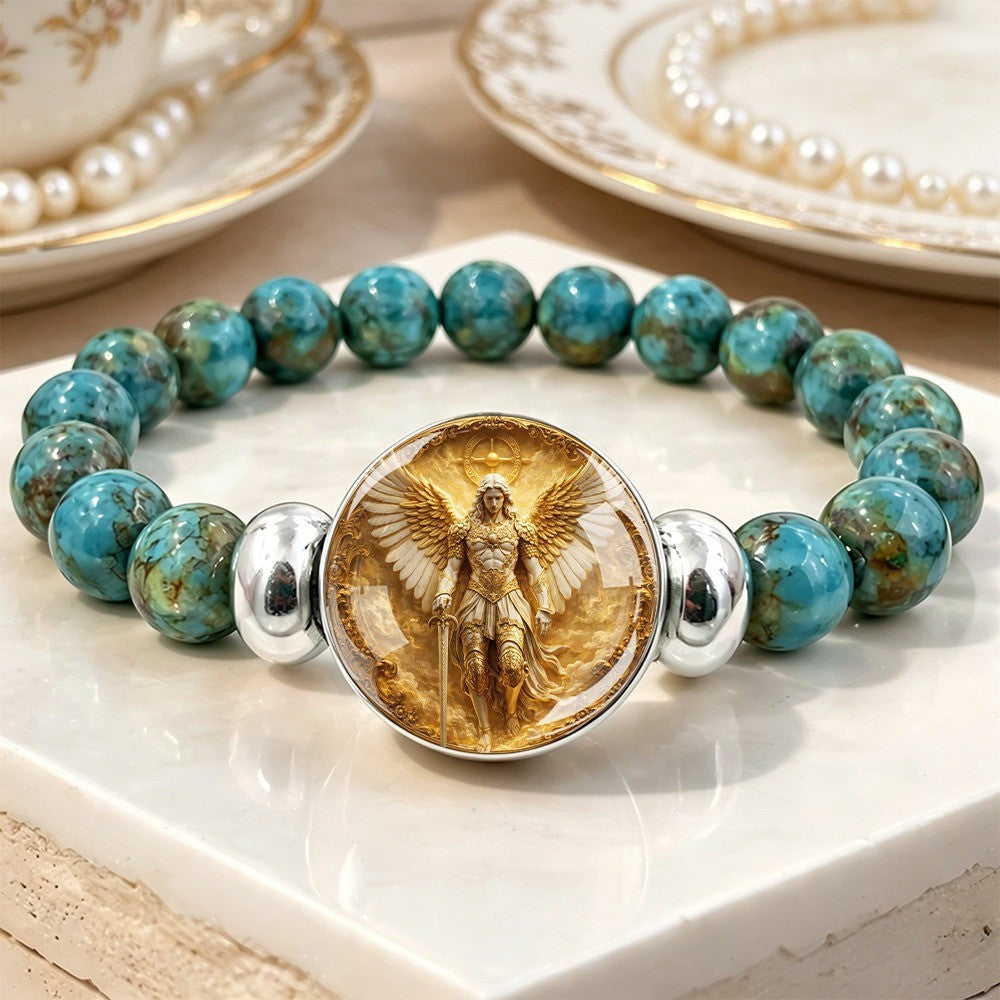 Turquoise Angel Warrior Bracelet
