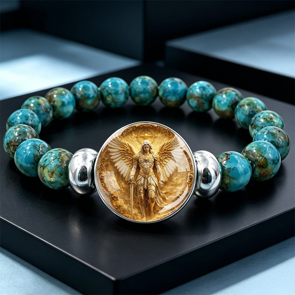 Turquoise Angel Warrior Bracelet