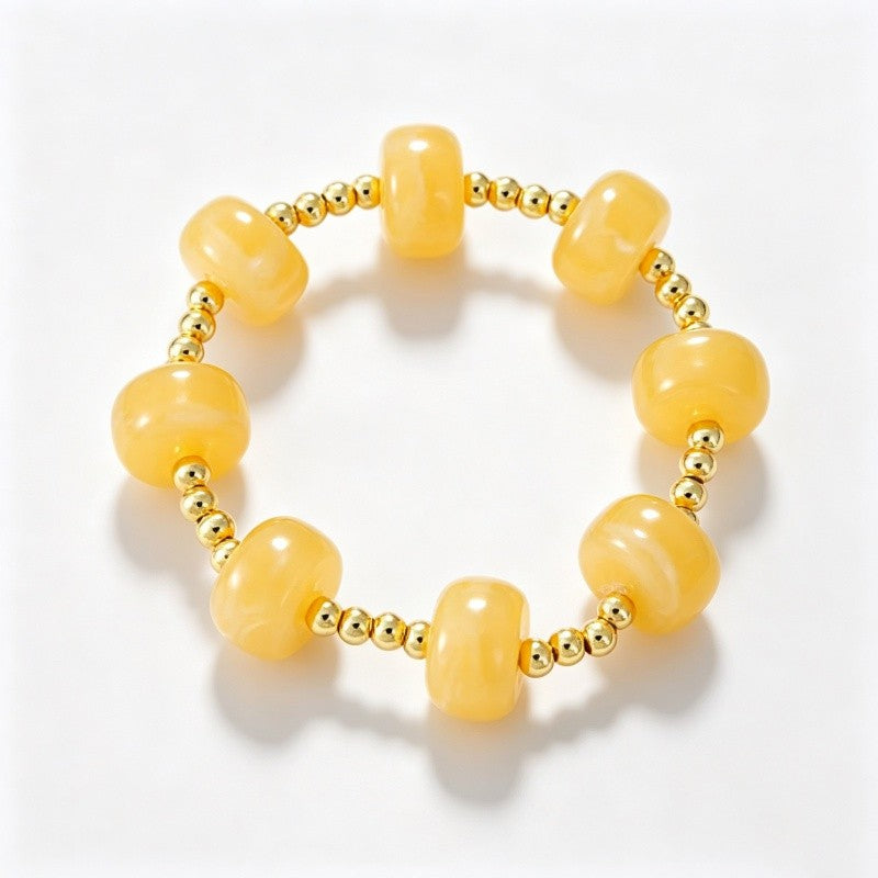 Multicolor Beaded Stretch Bracelet Set