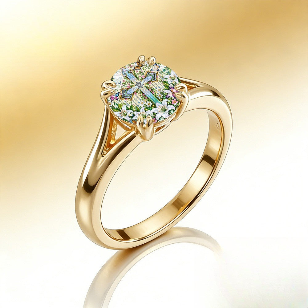 Lily & Cross Statement Ring