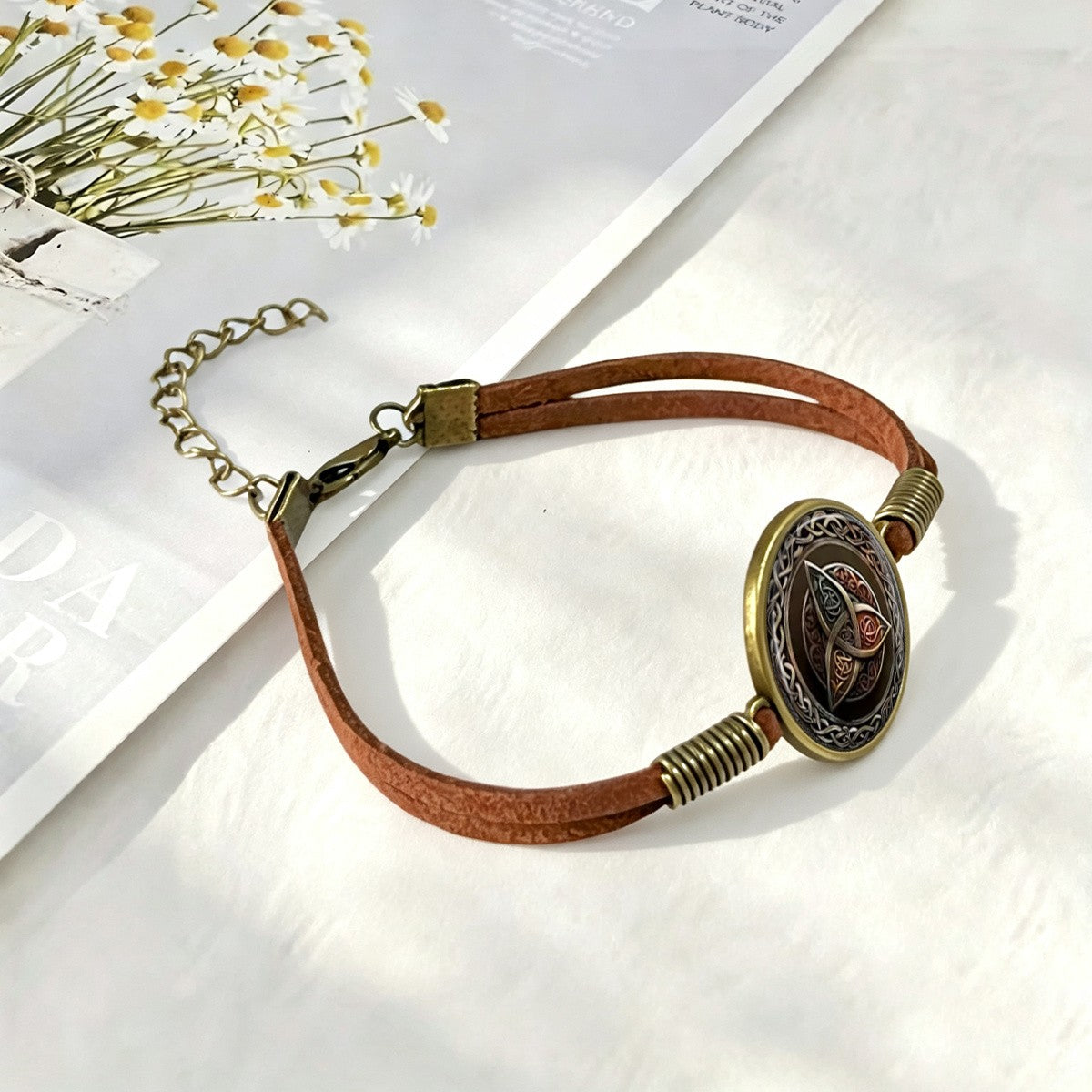 Celtic Trinity Circle Bracelet