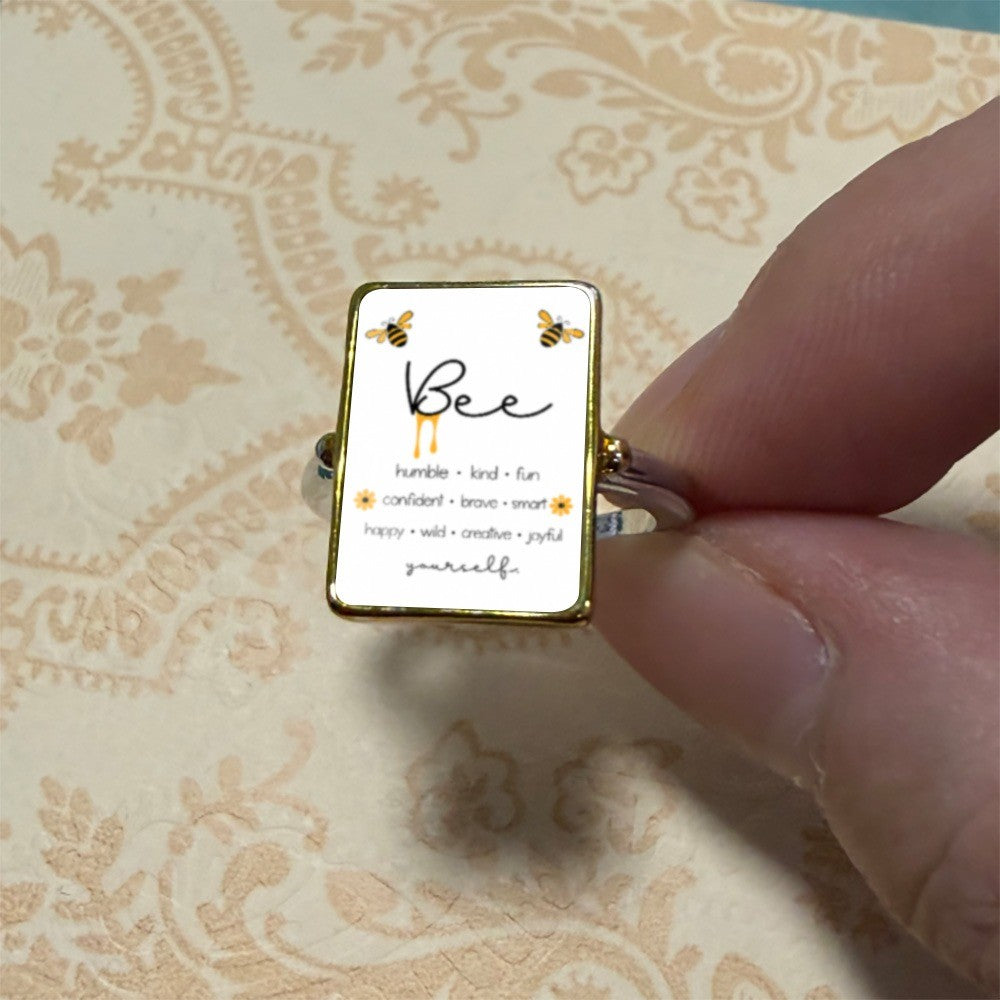 Bee Yourself Square Ring