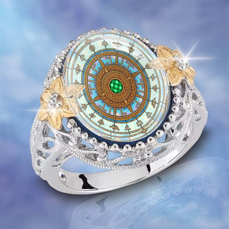 Compass Rose Statement Ring