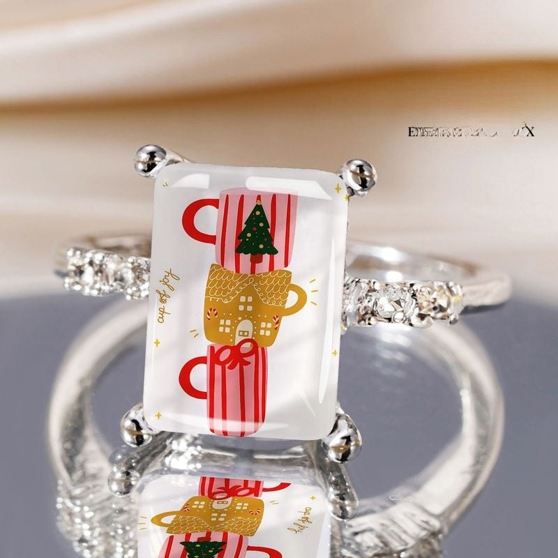 Holiday Mug Stack Ring